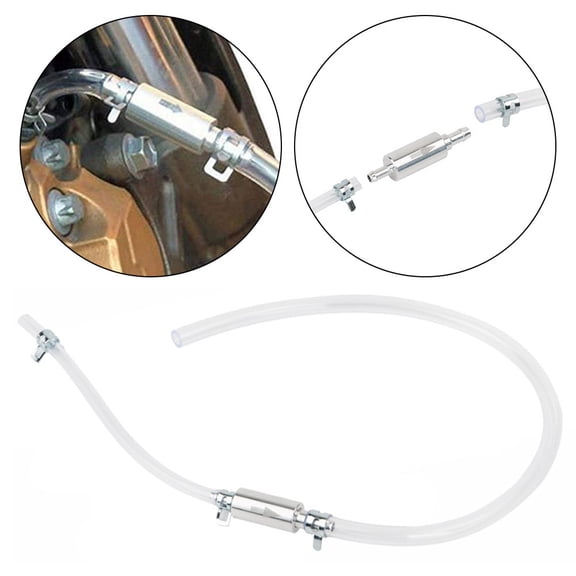 LIKEM Car Motorcycle Clutch Brake Bleeder Hose Way Valve Tube Bleeding Tool Set