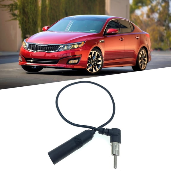 LIKEM Car Stereo Audio Radio Antenna Adapter Vehicle AM/FM Radio Aerial Extension