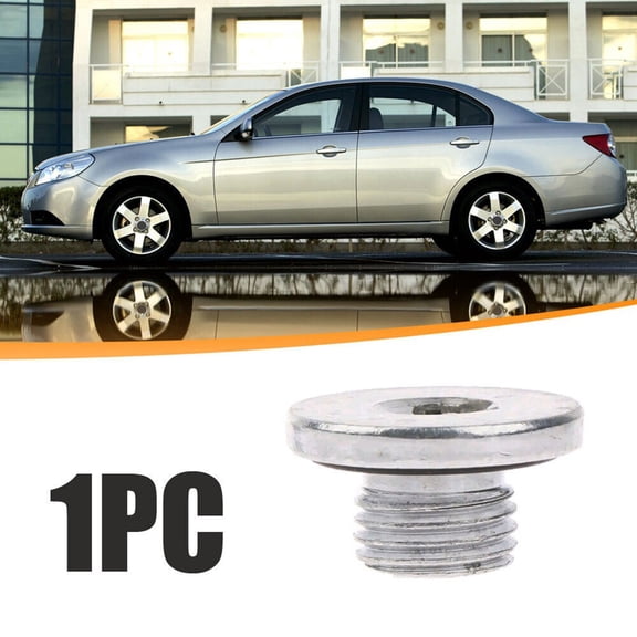 LIKEM M14 x 1.5 Oil Drain Plug Sump Aluminium Alloy for Opel Silver Tone 90502556