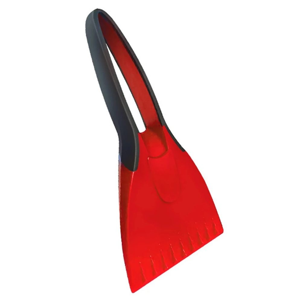 LIKEM Silicone Car Ice Scrapers Soft Antiskid Handle Auto Snow Shovel