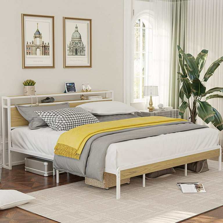 Headboard footboard rails queen bed deals