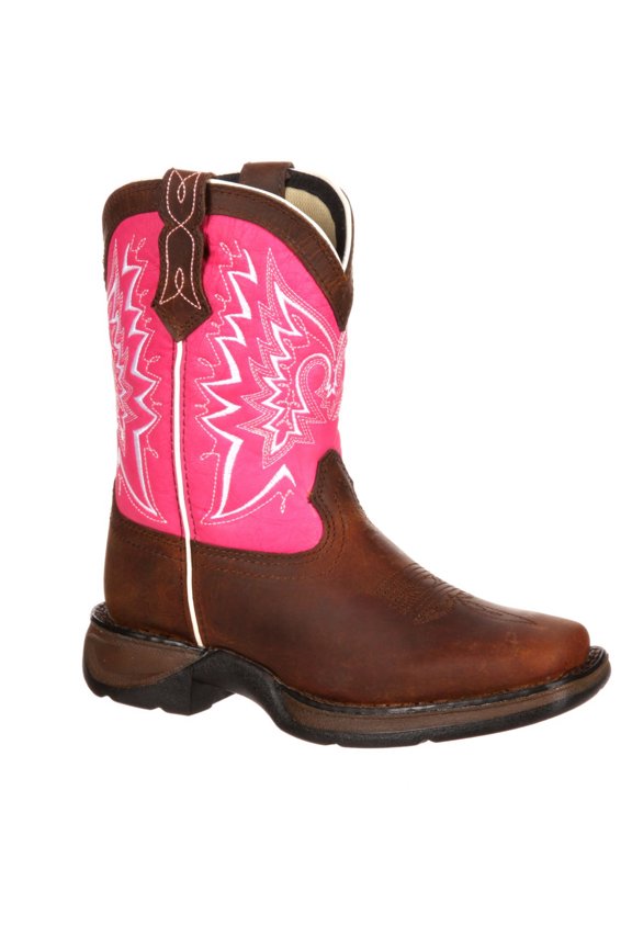 LIL' DURANGO® Big Kid Let Love Fly Western Boot