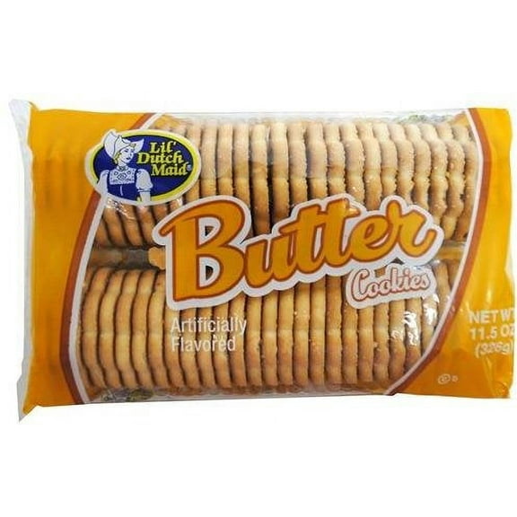 2 Packs Lil Dutch Maid Butter Ring or Almond  Windmill Cookies,