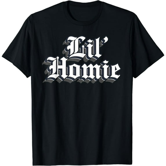 LIL HOMIE Shirt Hip Hop Lowrider Chicano West Coast T-Shirt