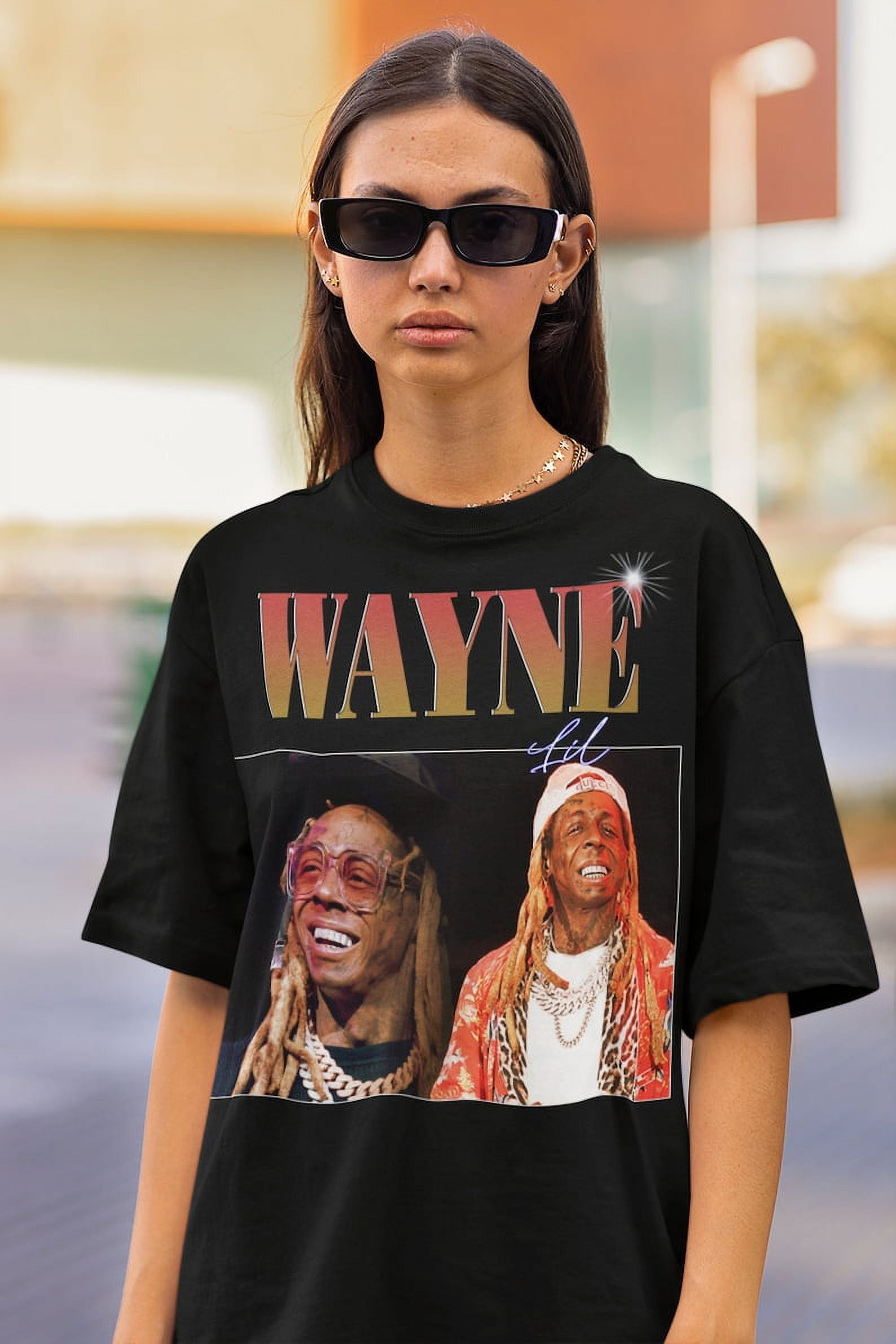 LIL WAYNE Lil Wayne Shirt Tshirt Tee Lil Wayne Sweater Sweatshirt Lil Wayne Hiphop Rapper RnB Walmart