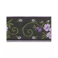 thumbnail image 1 of LILAC/BLACK 1-1/4 INCH FLOWERED JACQUARD, 1 of 1