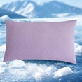thumbnail image 1 of Blue Ocean Textiles Cooling Pillowcase, Lilac Bloom Wave, Standard/Queen, 1 Piece, 1 of 8