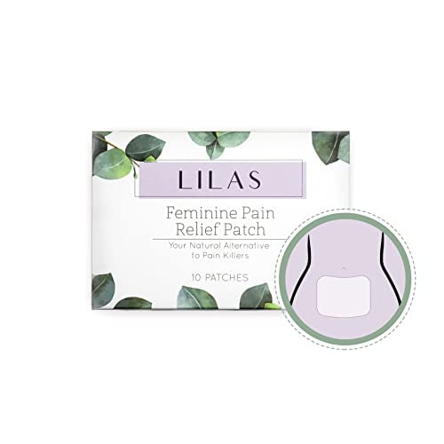 LILAS Menstrual Relief Patch (10 Pack) Natural Pain Relief for