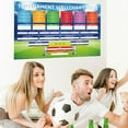 LILELIS New 2024 Football Championship Schedule Poster European Cup