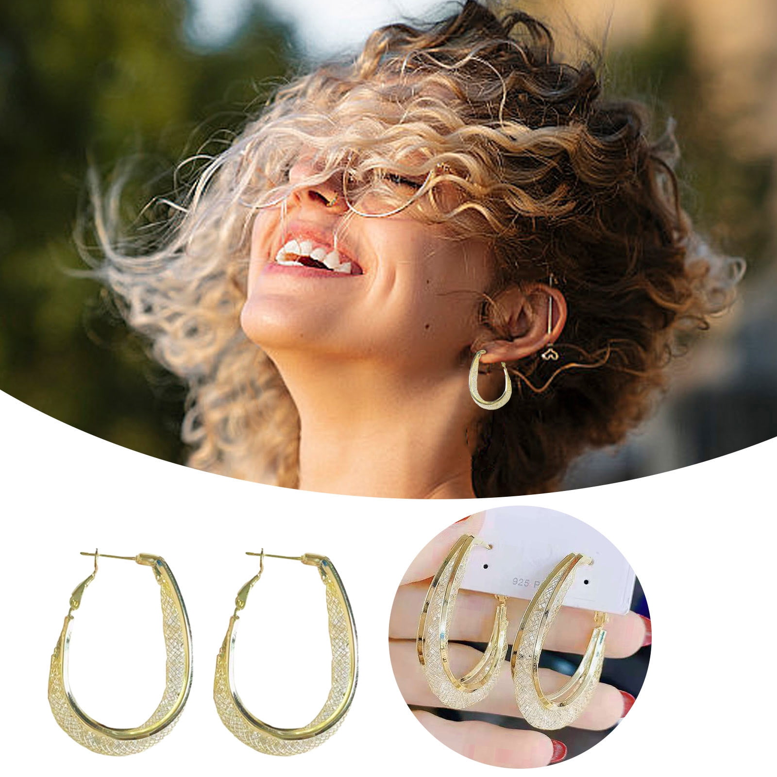 Piercing pagoda gold hoops outlet