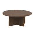 thumbnail image 1 of Better Homes & Gardens Lillian Fluted Coffee Table,Walnut Finish, 1 of 1