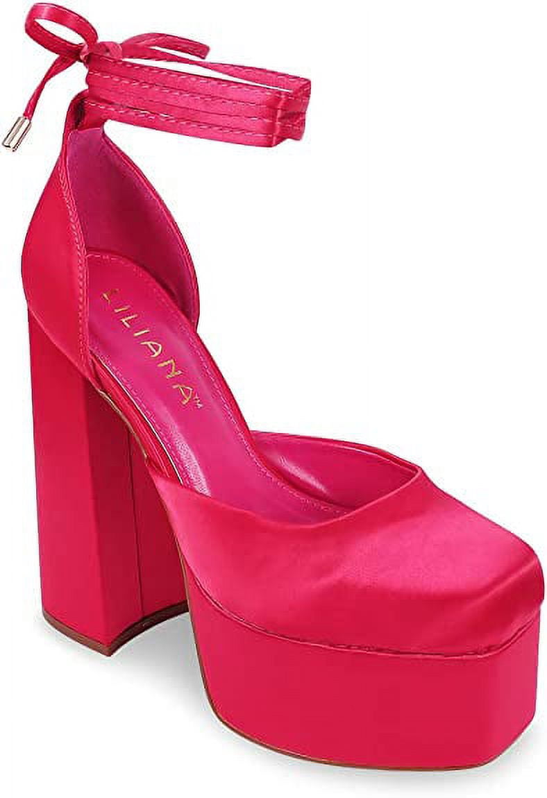 Liliana Suede Pointy Toe Lace Up Stiletto Pump