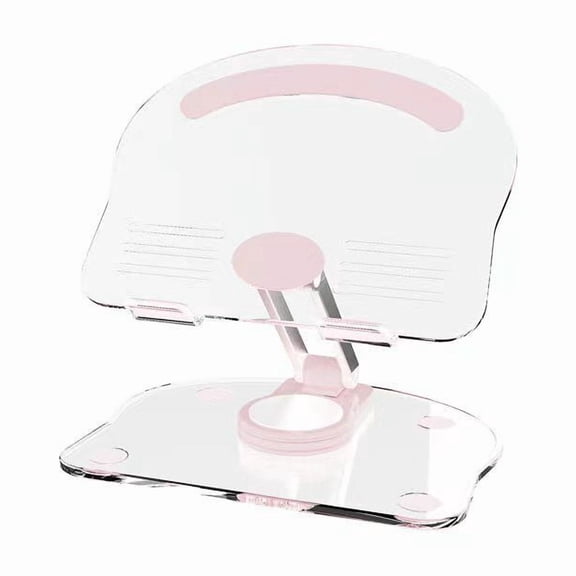 LILIANG 360 Degree Rotating Mobile Tablet Stand, Adjustable Tablet Holder Foldable Desktop Table Holder Stand Base