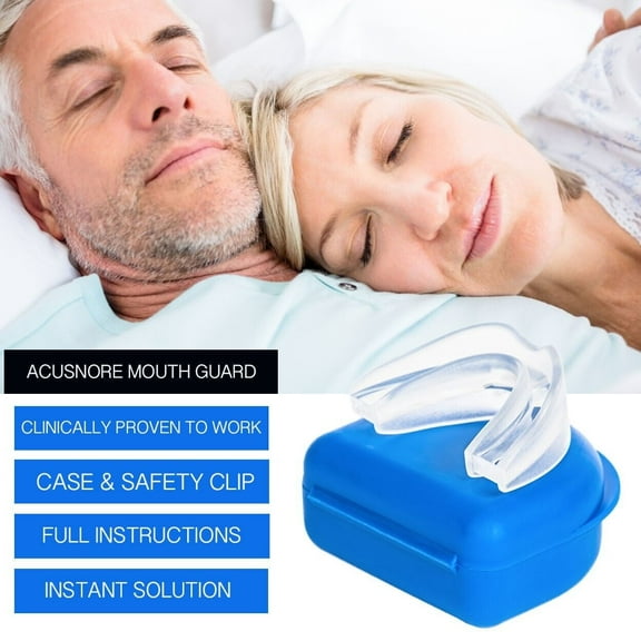 LILIANG Anti-Snoring Mouth Guard, Reusable Mouth Guard for Stop Snoring at Night Anti Snoring Devices for Men Women