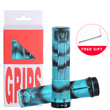 LILIANG Bicycle Handle Bar Grips Double Lock On For BMX MTB Mountain Bike Cycle Grip