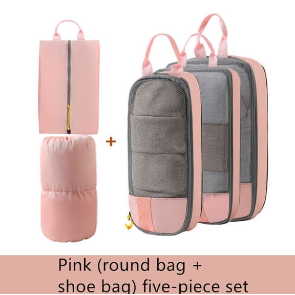 LILIANG Compression Packing Cubes for Travel, Travel Bags Luggage Organizers Travel Essentials Compression Cubes for Carry on Suitcases