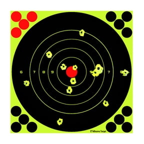 LILIANG Splatterburst Targets, Adhesive Splatter Target Stickers, 8 inch Paper Targets for Shooting Range, Reactive Targets for Indoor or Outdoor Shooting Practice