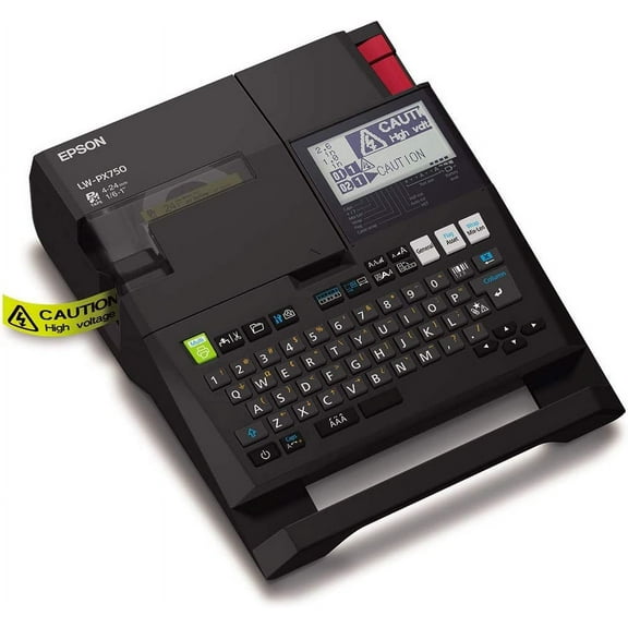 LILIUPENG Epson LW-PX750 Industrial Label Maker Kit - Complete Kit with Accessories, Compatible with Large Variety of Label Tape Types, Portable Handheld Label Printer