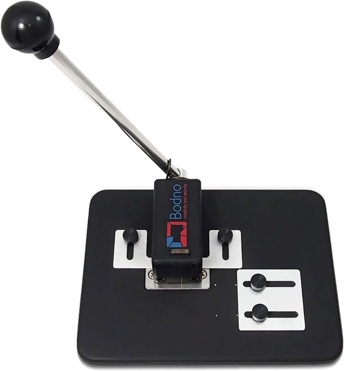 LILIUPENG Heavy Duty Desktop ID Badge Slot Punch Black Cr80 30 Mil PVC Card Slot Puncher w