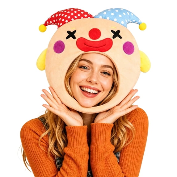 LILIYA Adult Cute Hat Funny Animal Fruit Cap Novelty Photo Props Dress Up Cos Halloween Party Prop Headgear