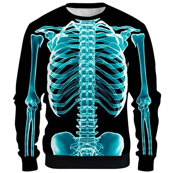 LILIYA Boys Halloween Cartoon Print Cardigan Sweater Long Sleeve Knit Pullover Casual Spooky Season Tops for Children Fall Party Outerwear 13-14 Years