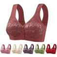 thumbnail image 1 of LILIYA Full-Freedom Comfort Front Closure Bra for Women, Wireless Breathable Sport Bra Top Underwear 2026, 1 of 5