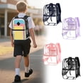 thumbnail image 1 of LILIYA Functional Small Backpack, Adjustable Shoulder Straps, Casual Daily Use, Water Resistant, for Ages 5Rd 5th 7th 9th, High School, Classic Bookbag, Commuter Pack, 1 of 6
