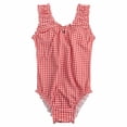 thumbnail image 1 of LILIYA Girls Bathing Suit Sun UPF 50+ Cute Two Piece Swimsuits For Girls With Ruffle Skirt And Rash Guard Top, 1 of 6