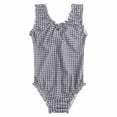 thumbnail image 1 of LILIYA Girls Bathing Suit Sun UPF 50+ Cute Two Piece Swimsuits For Girls With Ruffle Skirt And Rash Guard Top, 1 of 6