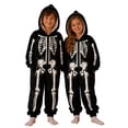thumbnail image 1 of LILIYA Halloween Pumpkin Romper for Boys and Girls Soft Flannel Jumpsuit Overalls Cute Onesie Childrens Party Dress Up 6-7 Years, 1 of 6