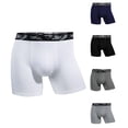 thumbnail image 1 of LILIYA Men's Compression Shorts Athletic Workout Running Performance Baselayer Underwear U Pouch Support Underpants with Non-Pocket, 1 of 4