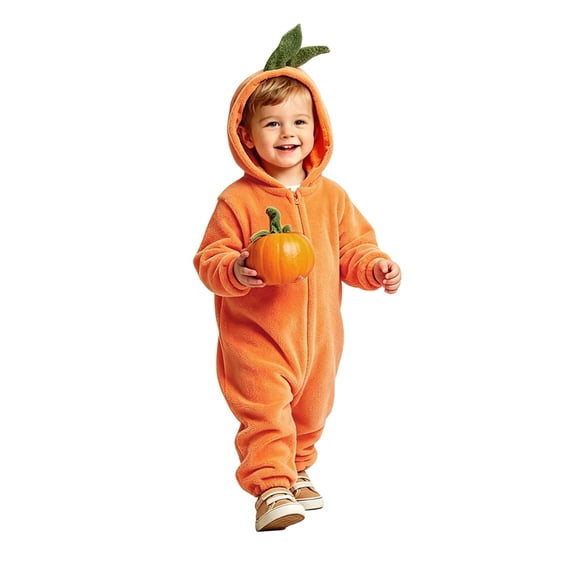 LILIYA My First Halloween Girl Outfit Skeleton Romper for Girls and Children Soft Glow in The Dark Jumpsuit Overalls Party Clothes 6-12 Months