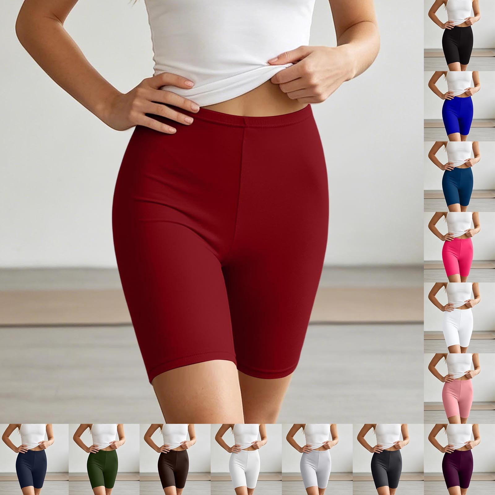 cycling shorts for under dresses Cycling Shorts For Shorts Under Dress Plus Size Women's Cotton Cycling  Shorts  Loose Fit, Anti-Chafing,