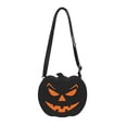 thumbnail image 1 of LILIYA Womens Halloween Pumpkin Crossbody Bags Cute Funny Candy Purse Novelty 3D Shoulder Bag Halloween Holiday Tote Handbag with Chain, 1 of 7