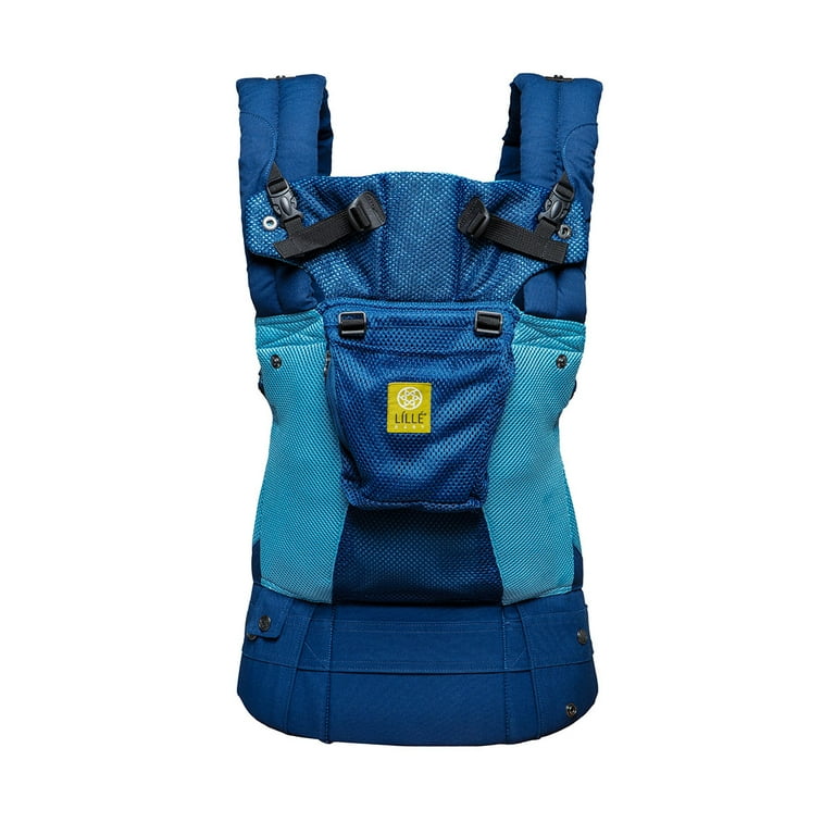 LILLEbaby Airflow Baby Carrier, Breathable, Lightweight, Blue,