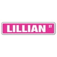 thumbnail image 1 of LILLIAN Street Sign Childrens Name Room Sign | Indoor/Outdoor |  36" Wide, 1 of 5
