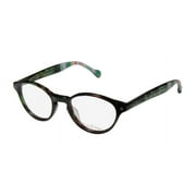 LILLY PULITZER Eyeglasses ALLAIRE Green Tortoise 45MM