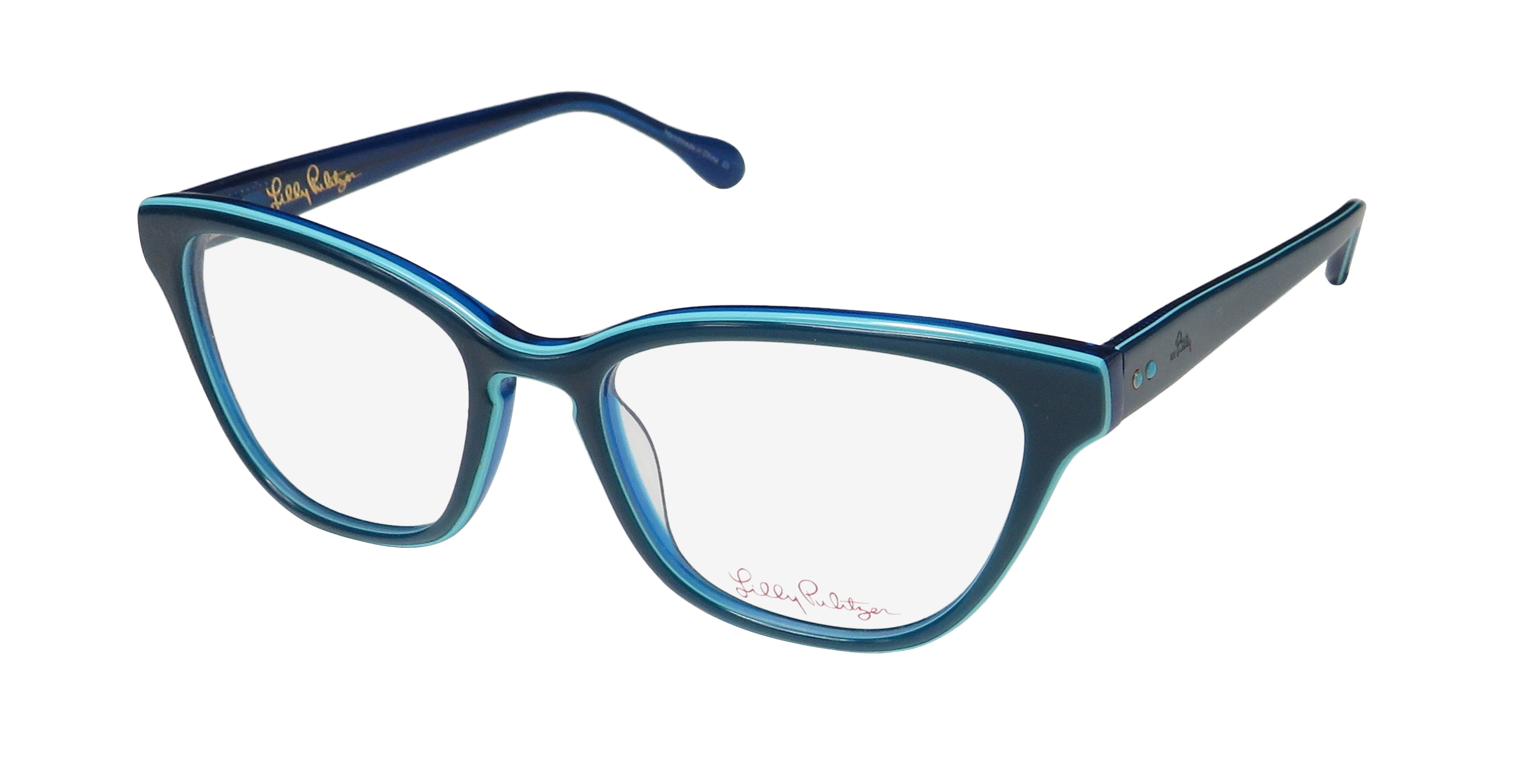 LILLY PULITZER Eyeglasses COPELAND Teal 50MM