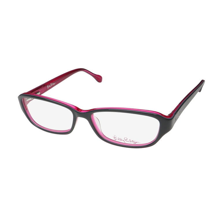 LILLY PULITZER Eyeglasses DELILA Black 50MM - Walmart.com display picture 2