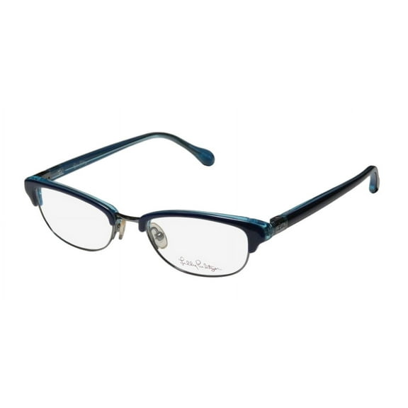 LILLY PULITZER Eyeglasses FRANCO Navy 49MM