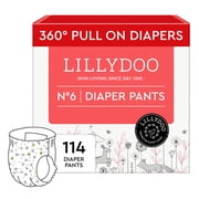 LILLYDOO Diaper Pants Skinfriendly Size 6 33+ lbs, 114 Count Select for More Options