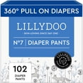 thumbnail image 1 of LILLYDOO Diaper Pants Skinfriendly Size 7 (37+ lbs), 102 Count (Select for More Options), 1 of 5