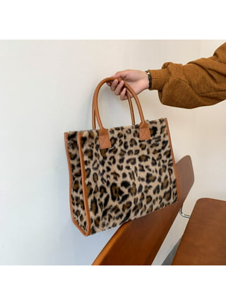  Leopard Print Shoulder Handbag Mini Tote Women Cross Body Bag  Purse (Brown Leopard) : Clothing, Shoes & Jewelry