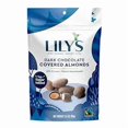 thumbnail image 1 of LILY'S Dark Chocolate Style, Free of Added Sugar Covered Almonds Bags, 3.5 oz (3 count), 1 of 2