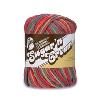 LILY SUGAR’N CREAM OMBRES YARN (57G/2OZ), PAINTED DESERT OMBRE