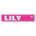 thumbnail image 1 of LILY Street Sign Childrens Name Room Sign | Indoor/Outdoor |  24" Wide, 1 of 5
