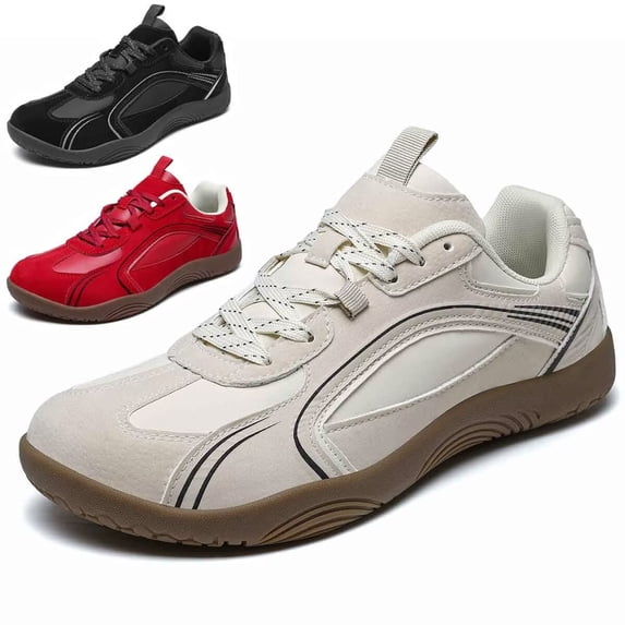 Barefoot Shoes Lightweight Wide Toe Box Ultra Thin Soft Leather Flat Shoes for Women