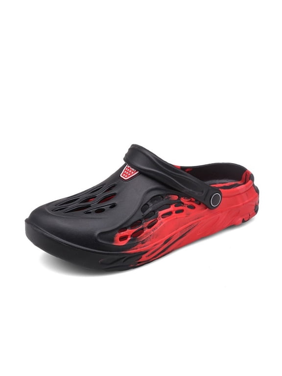 Men Garden Clogs Shoes Beach Sandals (Size 5.5-11Men)