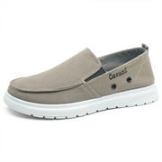 LILYCHAN Mens Casual Canvas Loafers Shoes Comfortable Slip-on Shoes Size 7.5-12Men