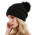 thumbnail image 1 of Clearance LILYCHAN Woman Winter Hat Warm Slouchy Beanie Hat Chunky Soft Knit Cap, 1 of 5